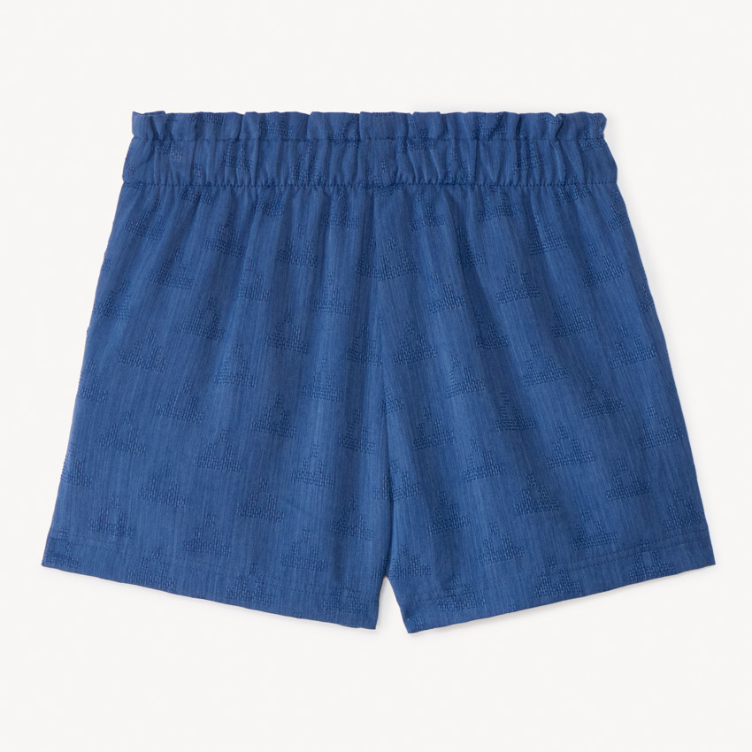 Short texturé uni pour fille 