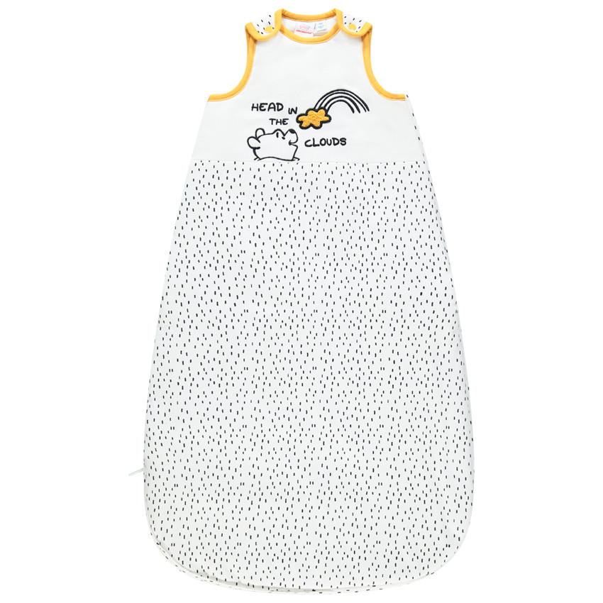 Turbulette ajustable sans manches en coton bio motif Winnie Disney 