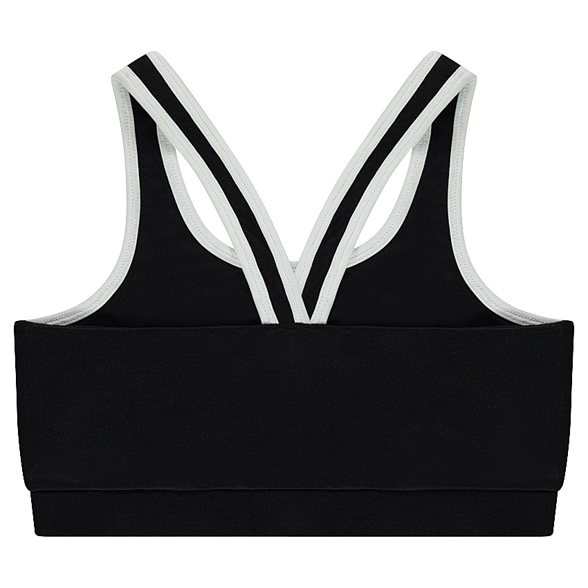 Junior - Brassière de sport avec message printé en foil doré 