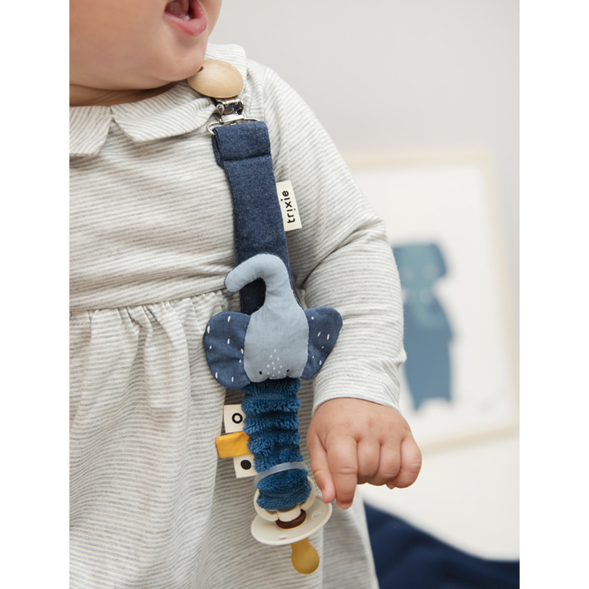 Attache sucette Mrs Elephant 