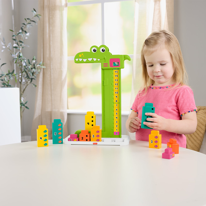 L'alligator des additions jouet 1er âge  