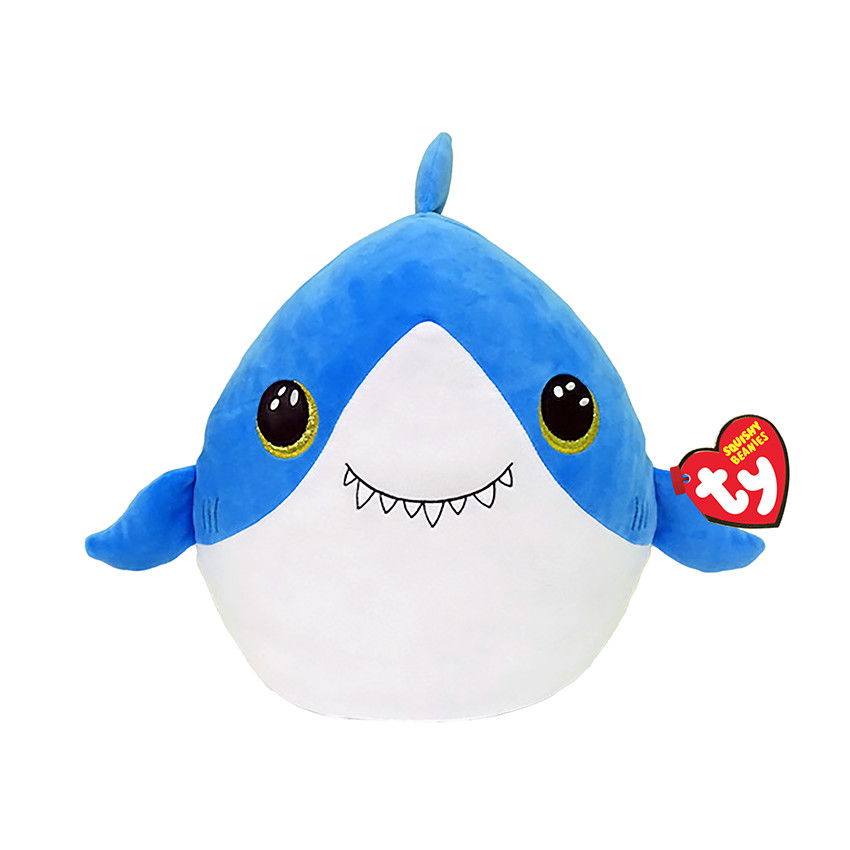 Coussin peluche Squish a Boos 20cm Finsley le requin
