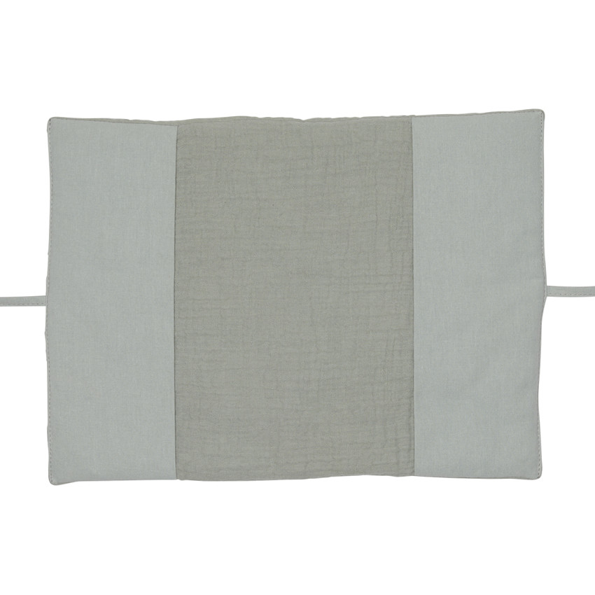 Protège carnet de santé - Vert de gris 