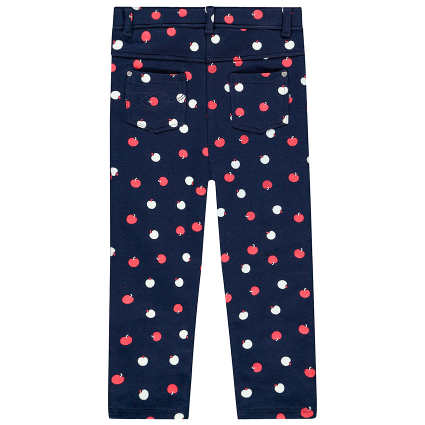 Jegging imprimé pomme pour bébé fille 