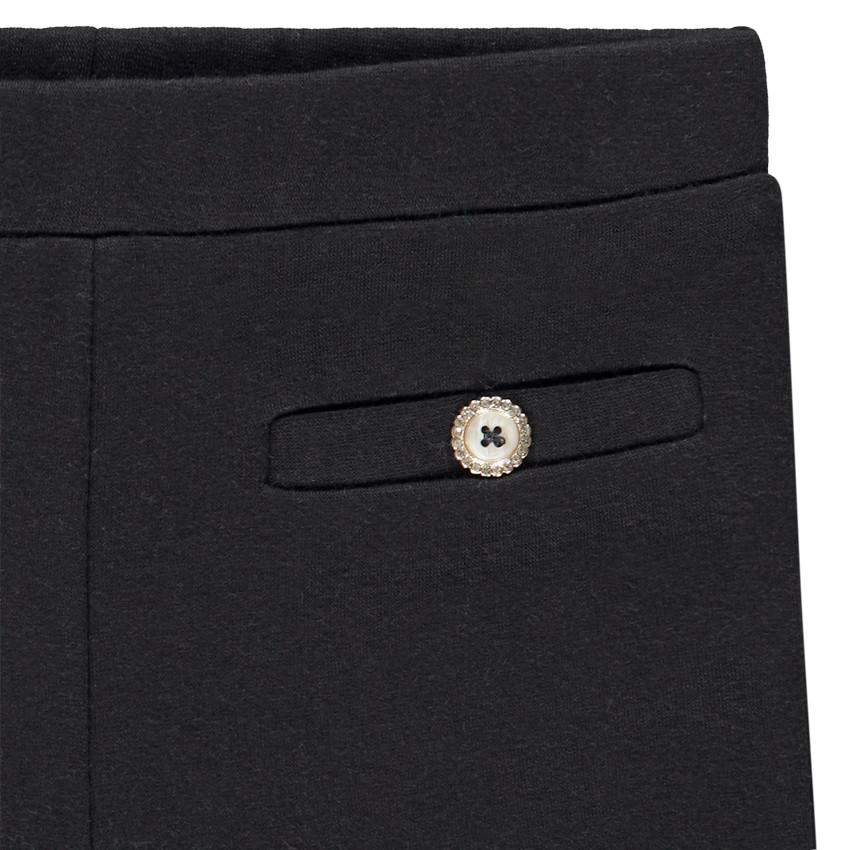 Legging en molleton contrecollé sherpa pour fille 