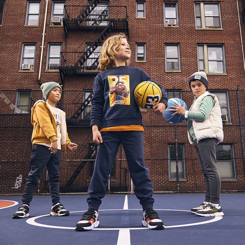 Pantalon de jogging en molleton pour garçon 