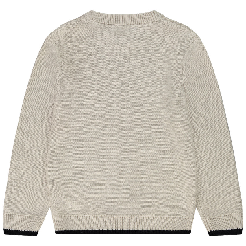Pull en jacquard fantaisie pour garçon 