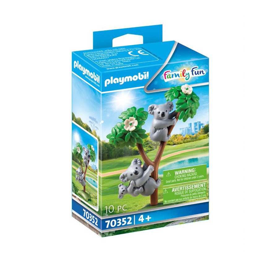 Couple de Koalas avec Bébé 