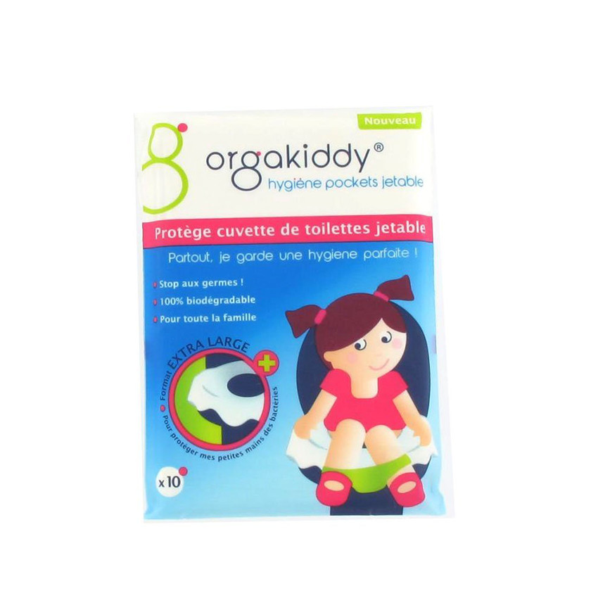 Lot de 10 protèges cuvette de toilette - XL 