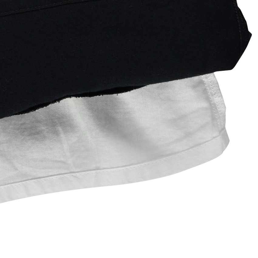 Robe en satin de coton imprimé chats et noeuds  