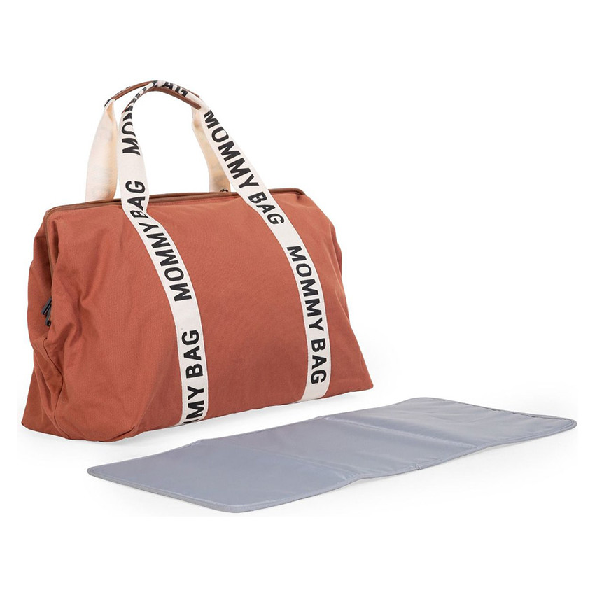 Sac à langer Mommy Bag Signature Canvas Terracotta 