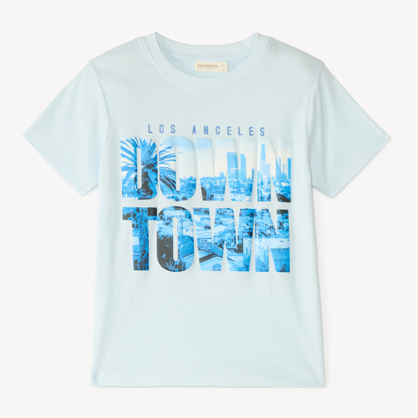 T-shirt manches courtes photoprint Los Angeles pour garçon 