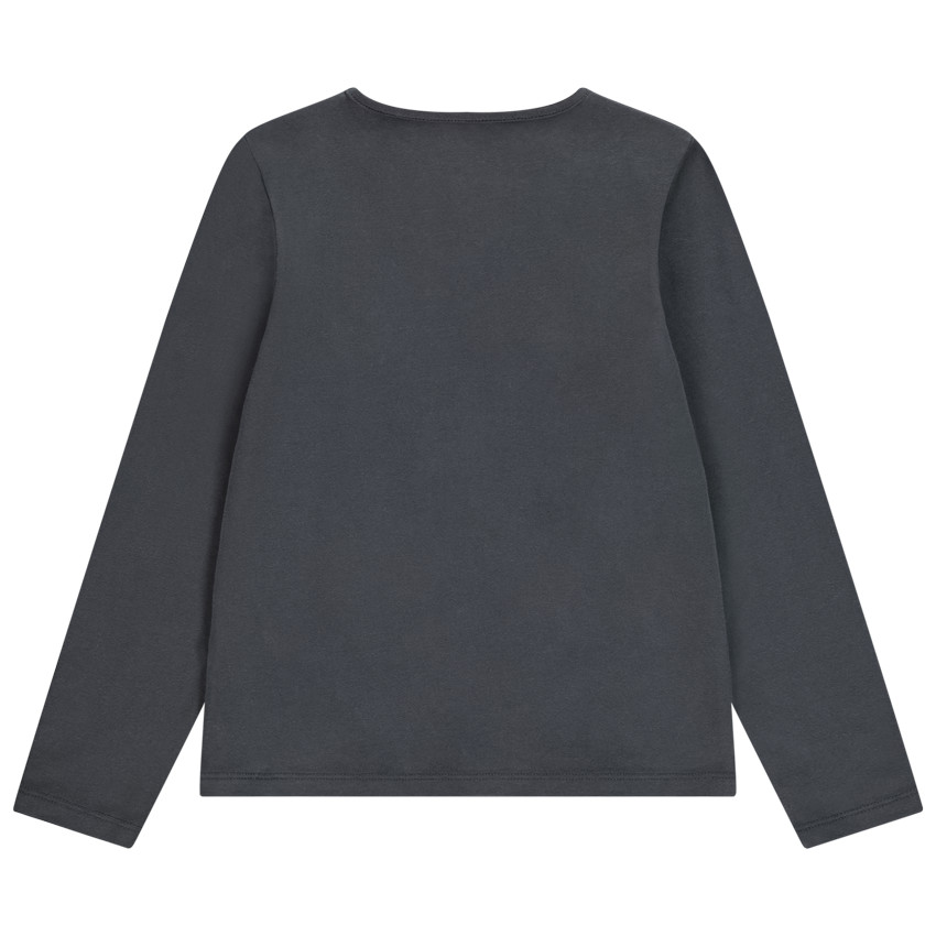 T-shirt manches longues Minnie Disney à sequins magiques pour fille 