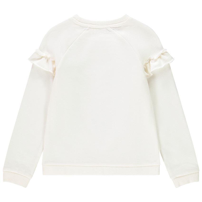 Sweat en molleton léger print personnage pour enfant fille 
