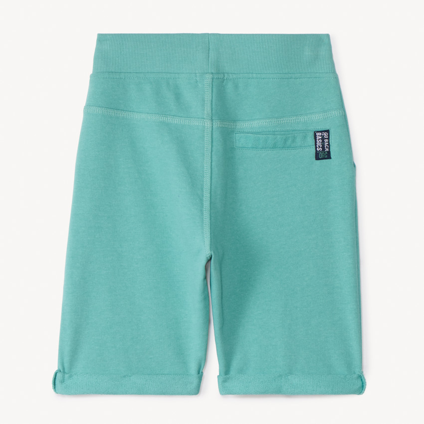 Bermuda en maille uni pour garçon 