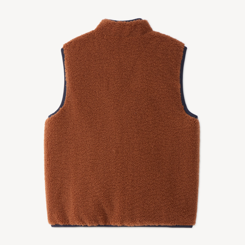 Veste sans manches réversible garçon 