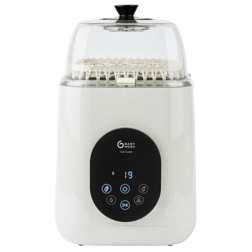 Lave biberon & stérilisateur NutriWash 4-en-1 Blanc 