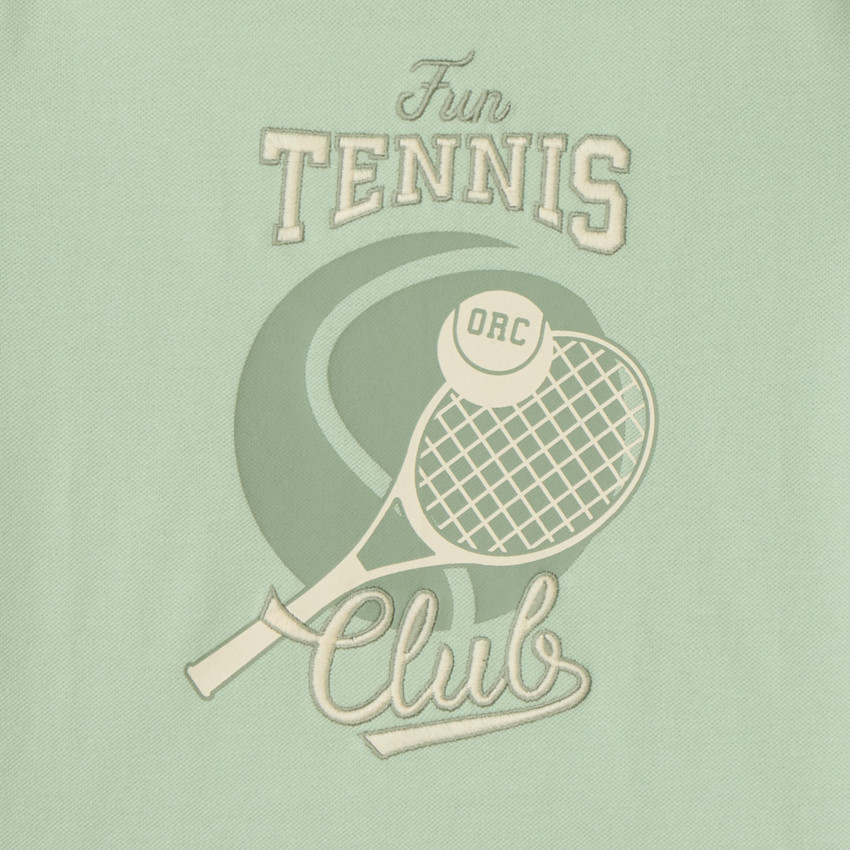 T-shirt manches courtes print tennis pour garçon 