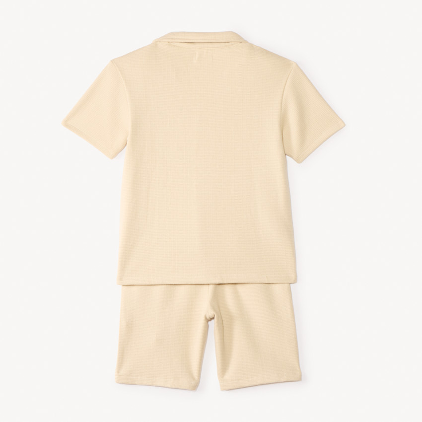 Ensemble 2 pièces chemise oversize + bermuda pour garçon 