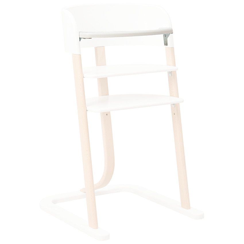 Arceau et plateau en bois pour chaise haute Curve - Blanc 