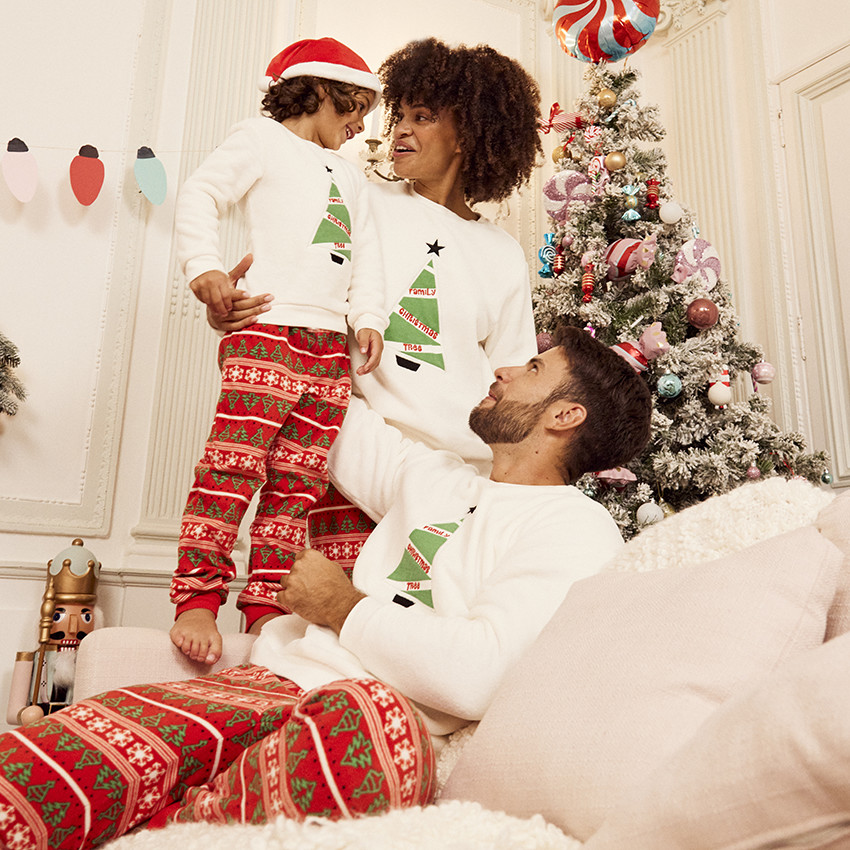Pyjama de Noël 1-pièce en micropolar - Enfant garçon