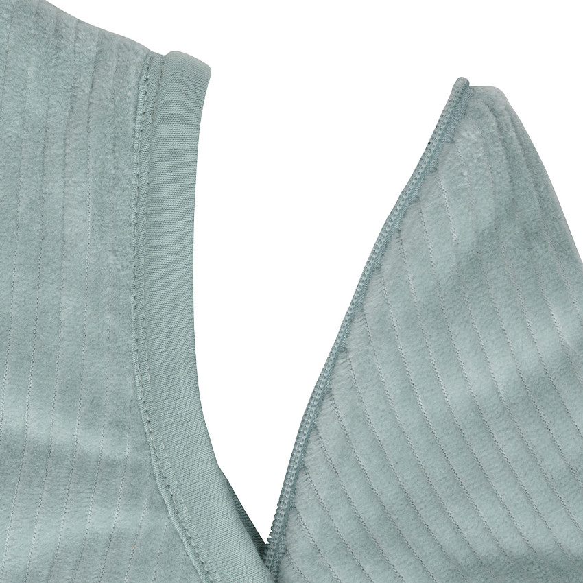 Gigoteuse à manches amovibles 70cm Rib Sea Green 