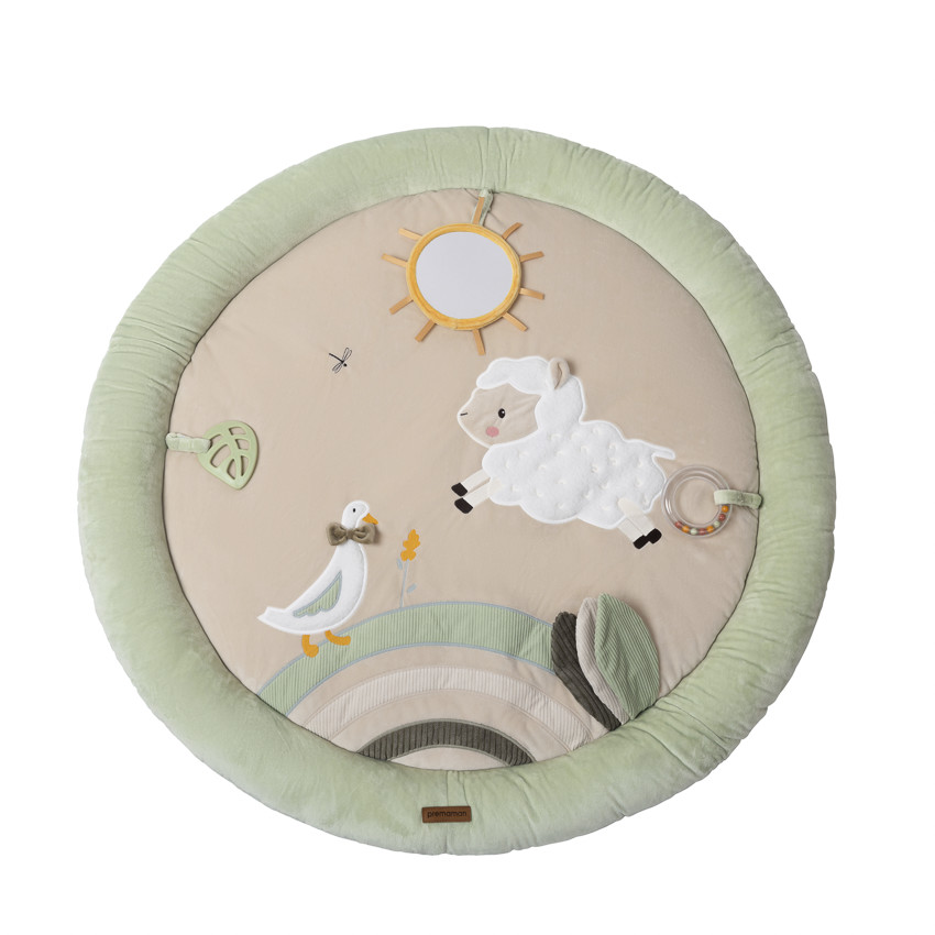 Tapis d'éveil en velours La Vie à la Ferme 