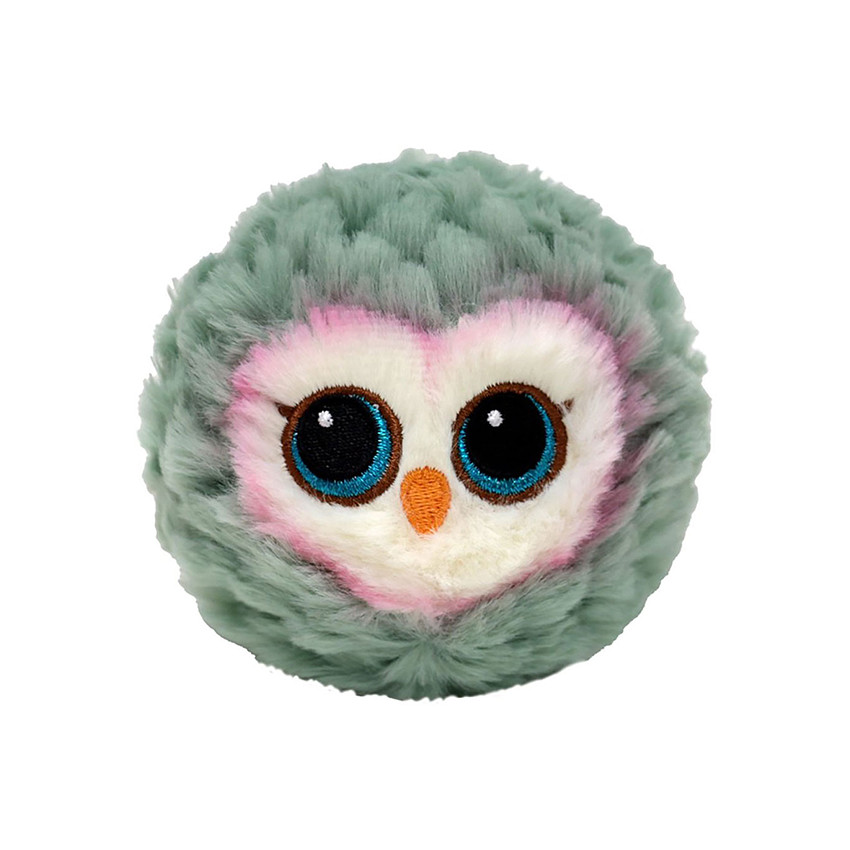 Peluche rebondissante Beanie Bouncers Feathers la chouette