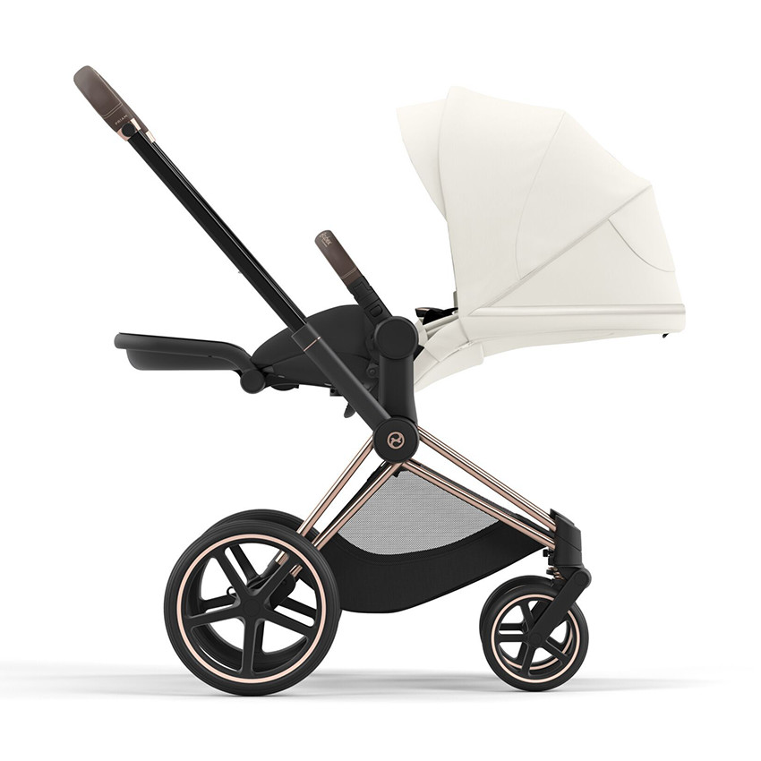Habillage de siège pour poussette Priam 4/e-Priam 2 off white 