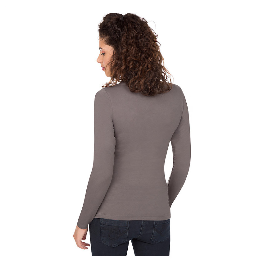Lot de 2 tee-shirts manches longues de grossesse et d'allaitement unis 