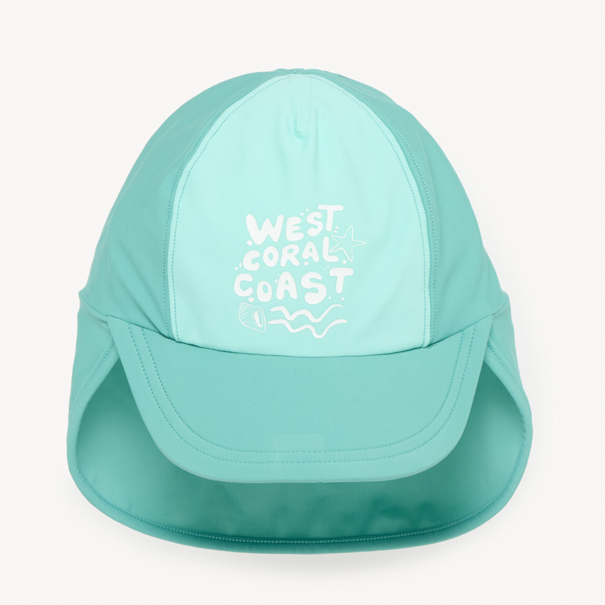 Casquette saharienne anti UV print fantaisie pour garçon 