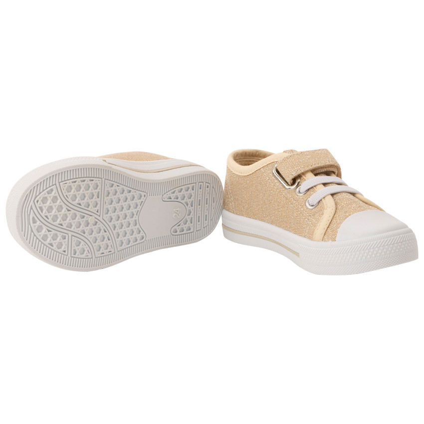 Tennis toile bebe fille top