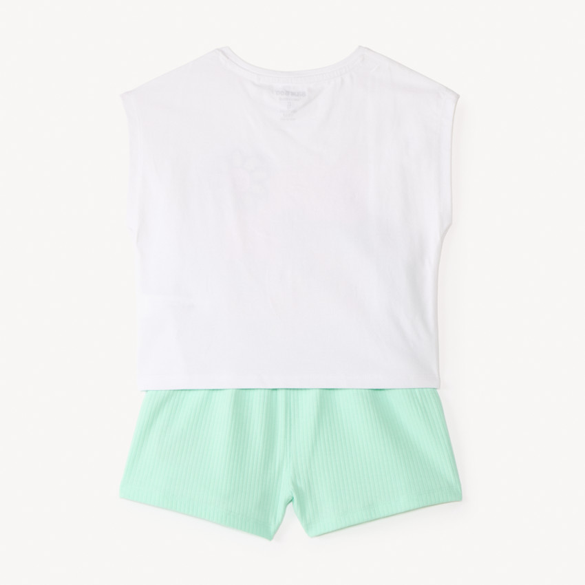Ensemble 2 pièces t-shirt + short Billie Boo pour fille 