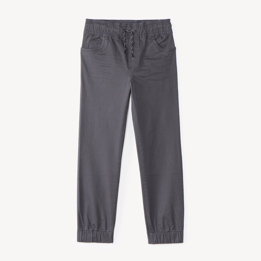 Pantalon style jogger en toile pour garçon