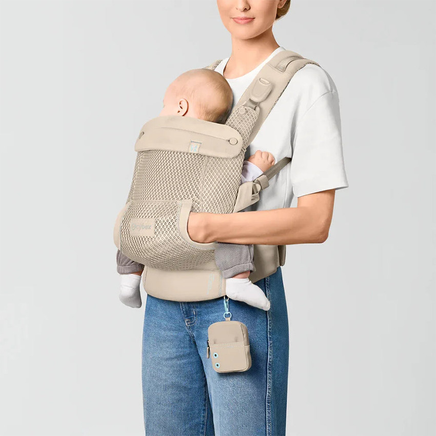 Porte bébé Laya 0-3ans Almond Beige 