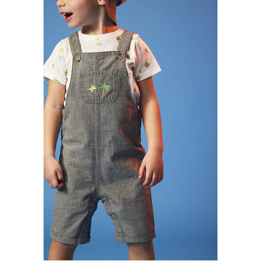 T-shirt manches courtes en jersey imprimé grenouilles pour bébé garçon 