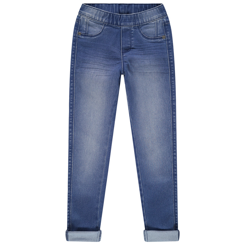 Jegging effet délavé stretch pour enfant fille 