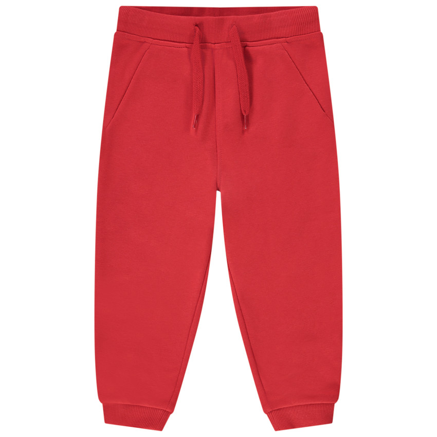 Jogging en molleton uni pour bébé garçon 