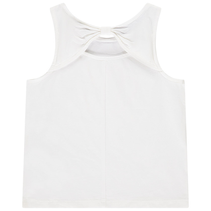 Débardeur avec sequins et dos ajouré pour fille  