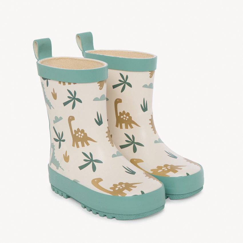 Bottes de pluie imprimé dinos pour bébé garçon