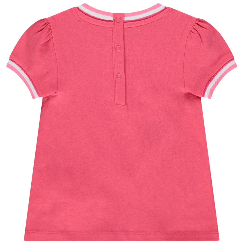 T-shirt manches courtes en coton à motif printé 