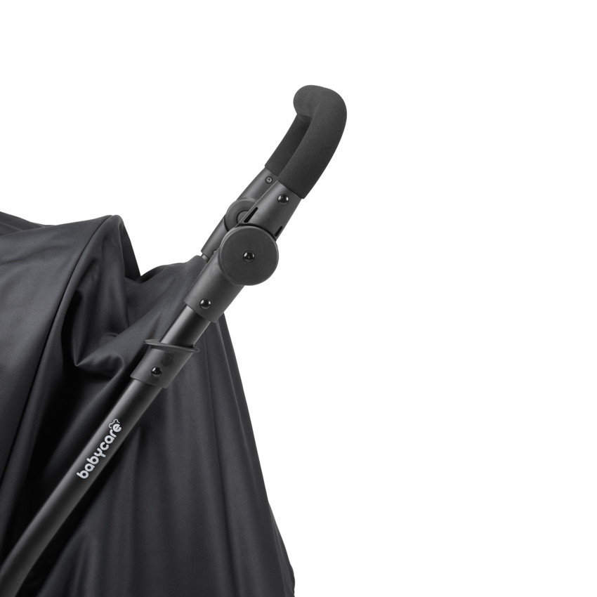 Poussette double pour enfants d'âge rapproché noir 