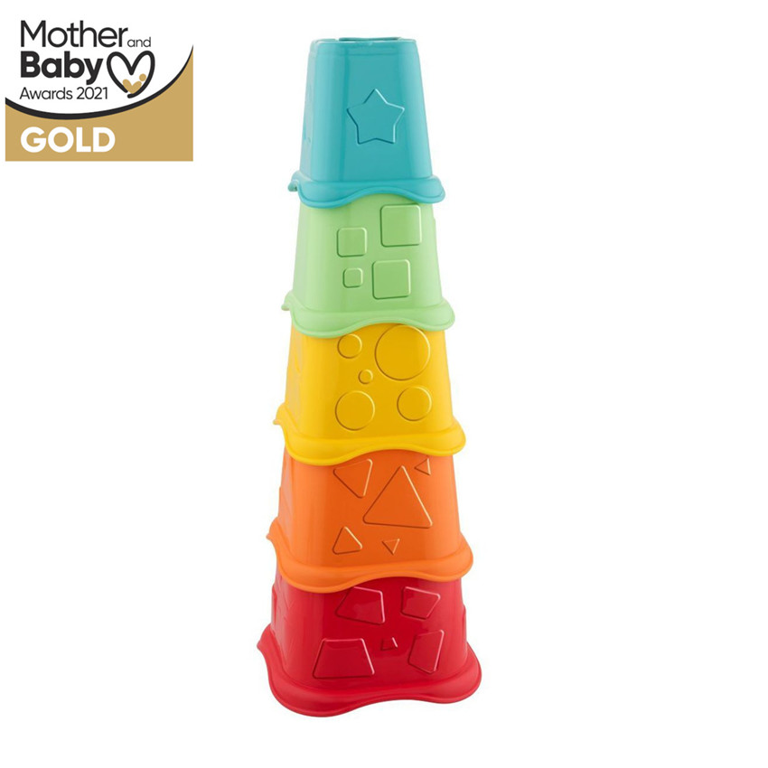 Jouet 2-en-1 cube à empiler Eco+ 