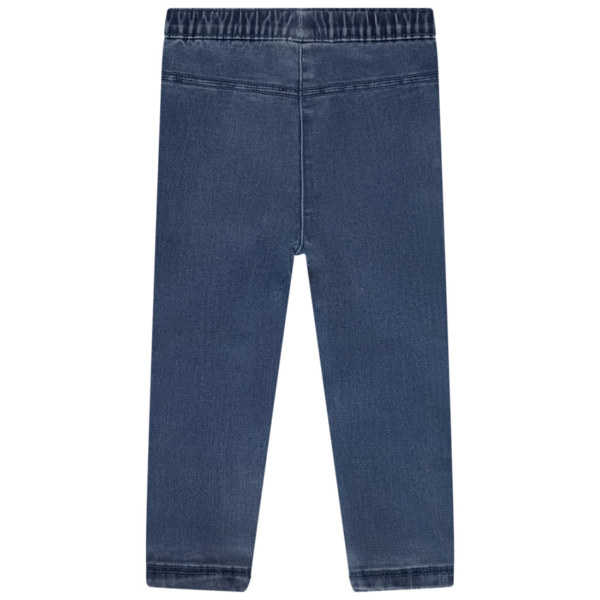 Jegging effet jean avec broderies pour bébé fille 