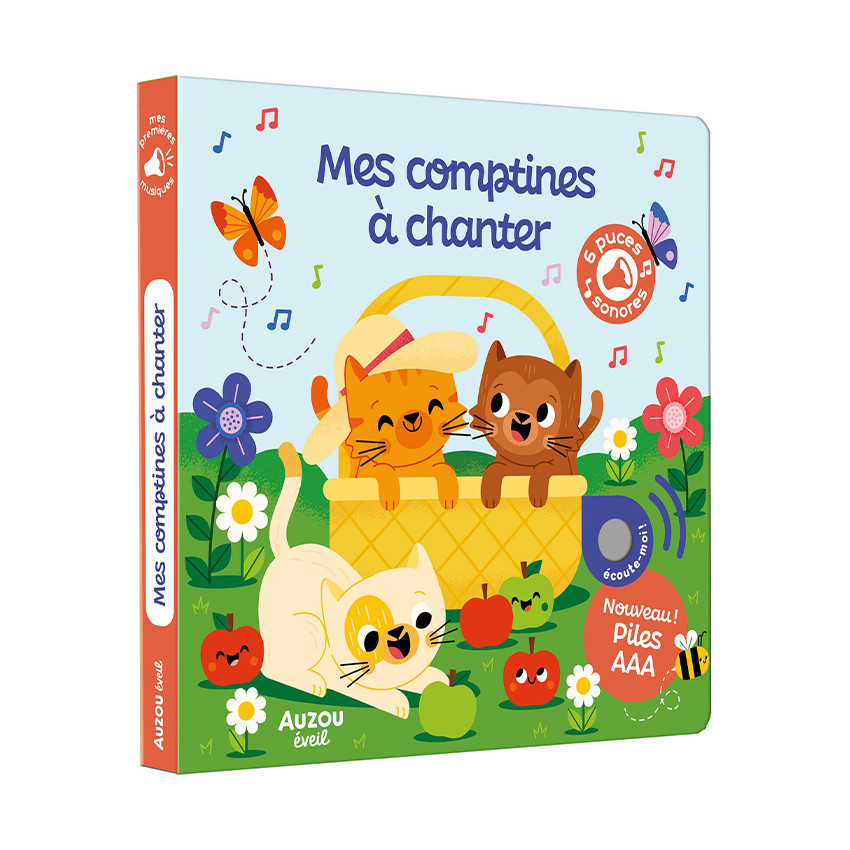 Livre sonore "Mes comptines à chanter" 
