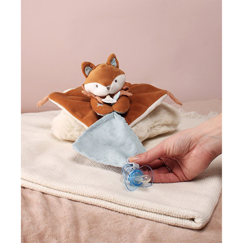 Doudou attache sucette Timo 