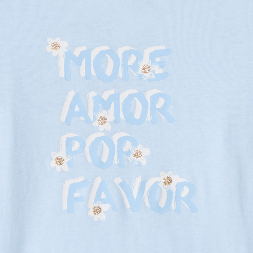 T-shirt manches longues printé pour bébé fille 