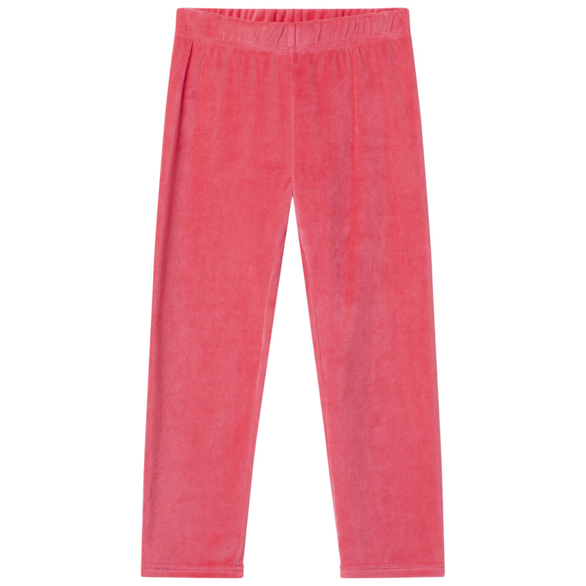 Pyjama en velours print fantaisie pour enfant fille 