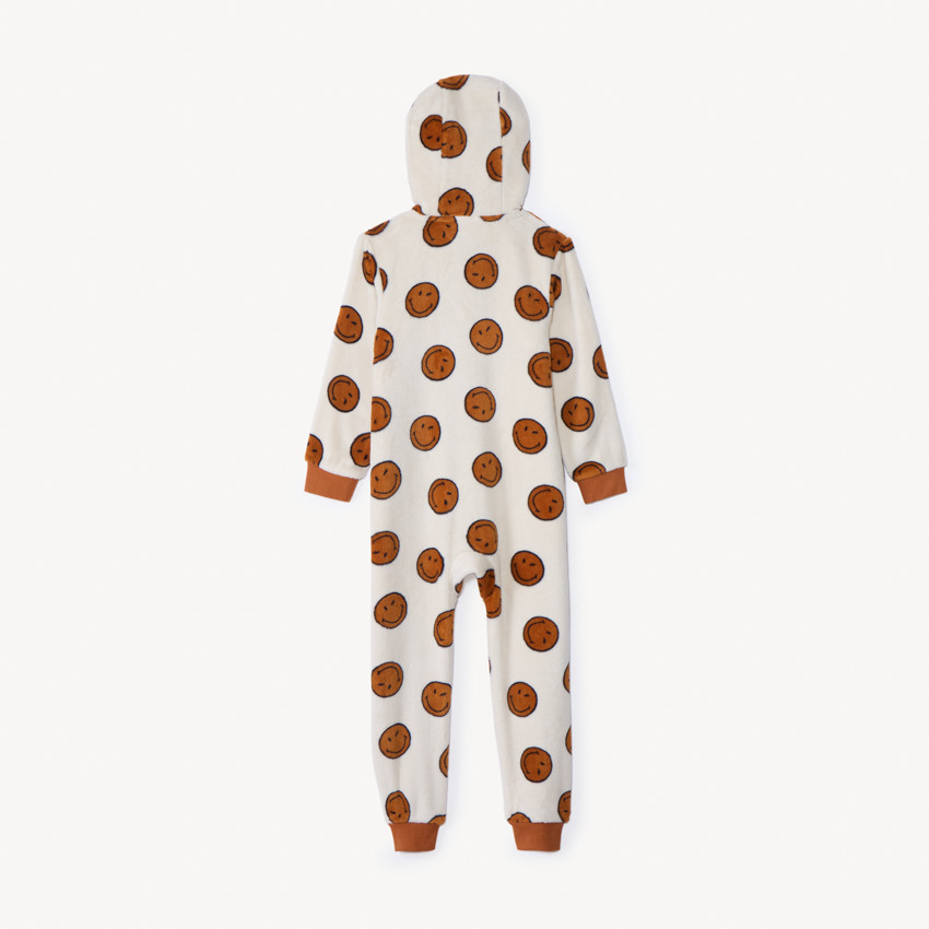Surpyjama en sherpa imprimé SmileyWorld pour garçon 