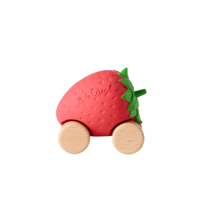 Voiture en caoutchouc Sweetie la Fraise  